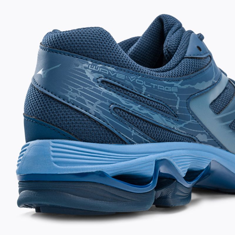 Scarpe da pallavolo da uomo Mizuno Wave Voltage blu navy V1GA216021 9