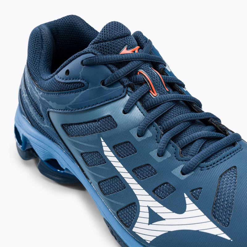 Scarpe da pallavolo da uomo Mizuno Wave Voltage blu navy V1GA216021 10
