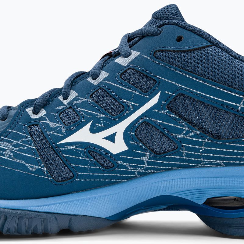 Scarpe da pallavolo da uomo Mizuno Wave Voltage blu navy V1GA216021 11