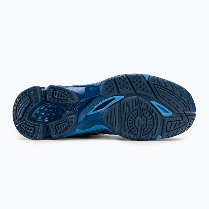 Scarpe da pallavolo uomo Mizuno Wave Voltage Mid blu navy V1GA216521 6