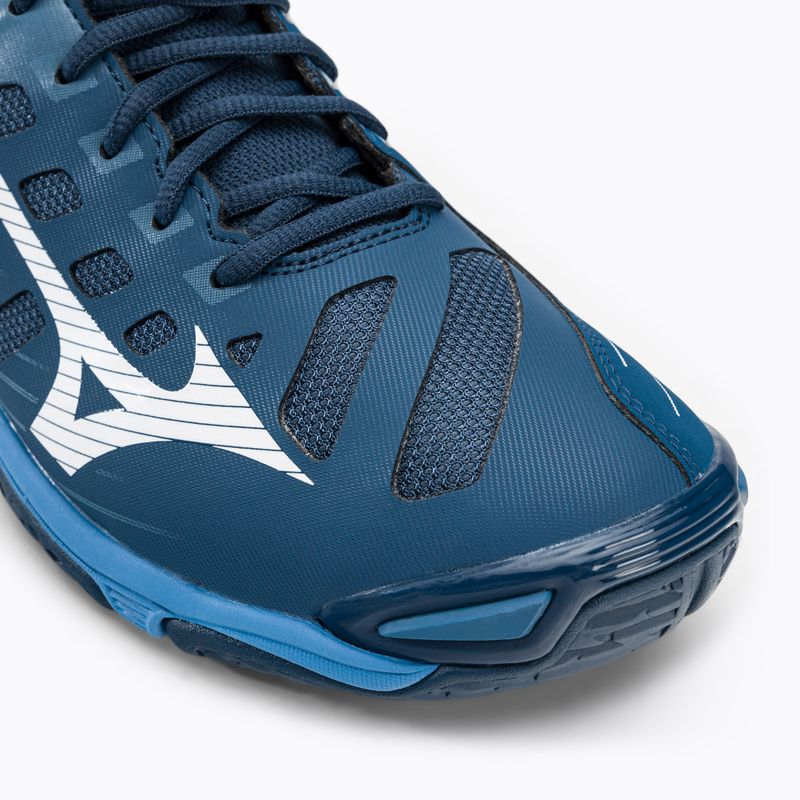 Scarpe da pallavolo uomo Mizuno Wave Voltage Mid blu navy V1GA216521 9