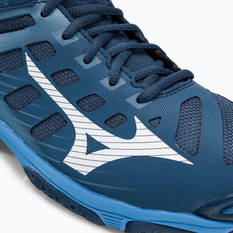Scarpe da pallavolo uomo Mizuno Wave Voltage Mid blu navy V1GA216521 11