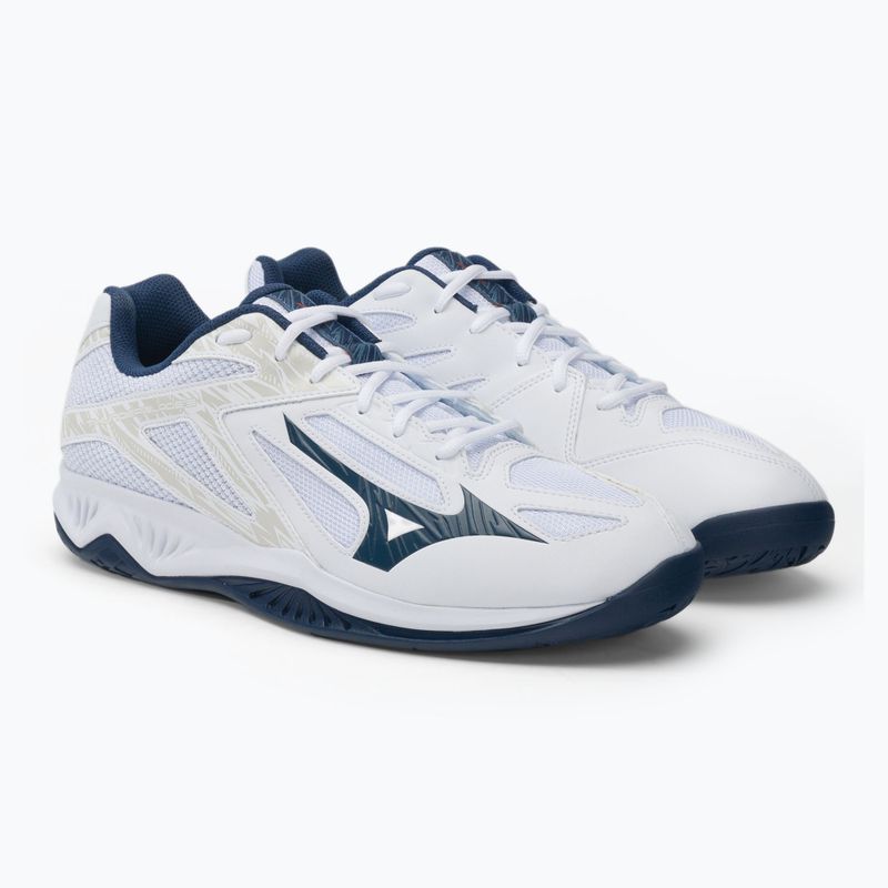 Scarpe da pallavolo uomo Mizuno Thunder Blade 3 bianco V1GA217022 4