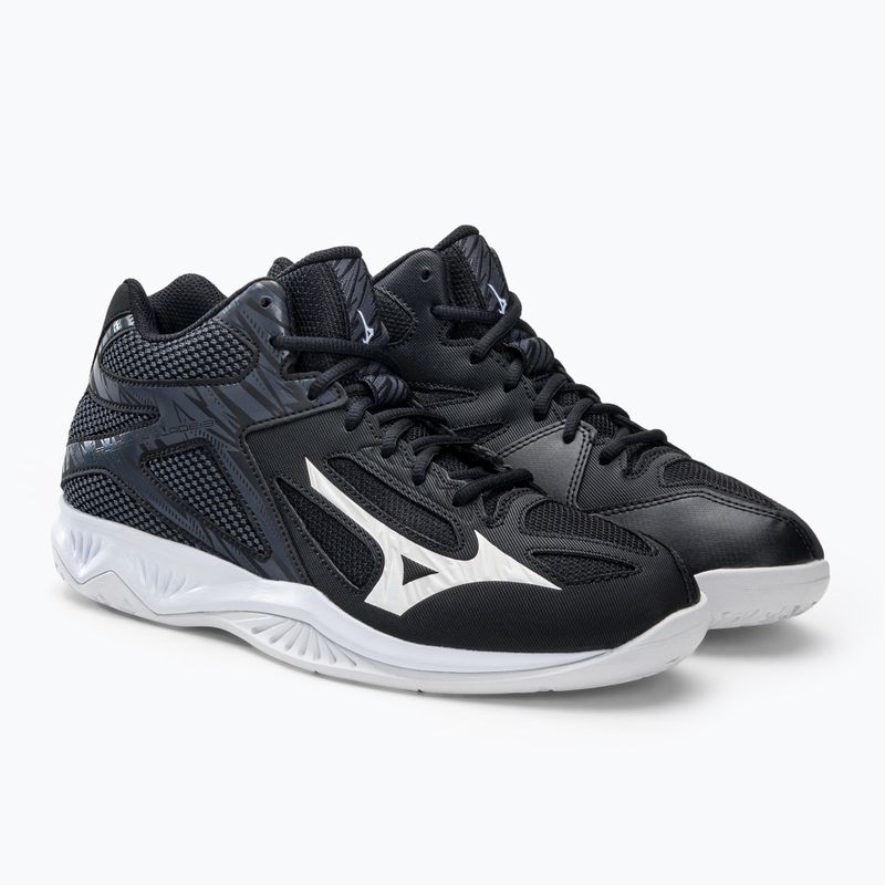 Scarpe da pallavolo uomo Mizuno Thunder Blade 3 Mid nero V1GA217501 4