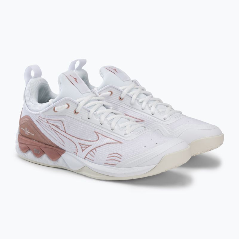 Scarpe da pallavolo donna Mizuno Wave Luminous 2 bianco V1GC212036 4