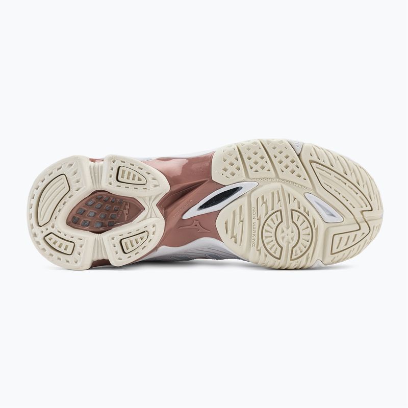 Scarpe da pallavolo da donna Mizuno Wave Voltage bianco V1GC216036 5