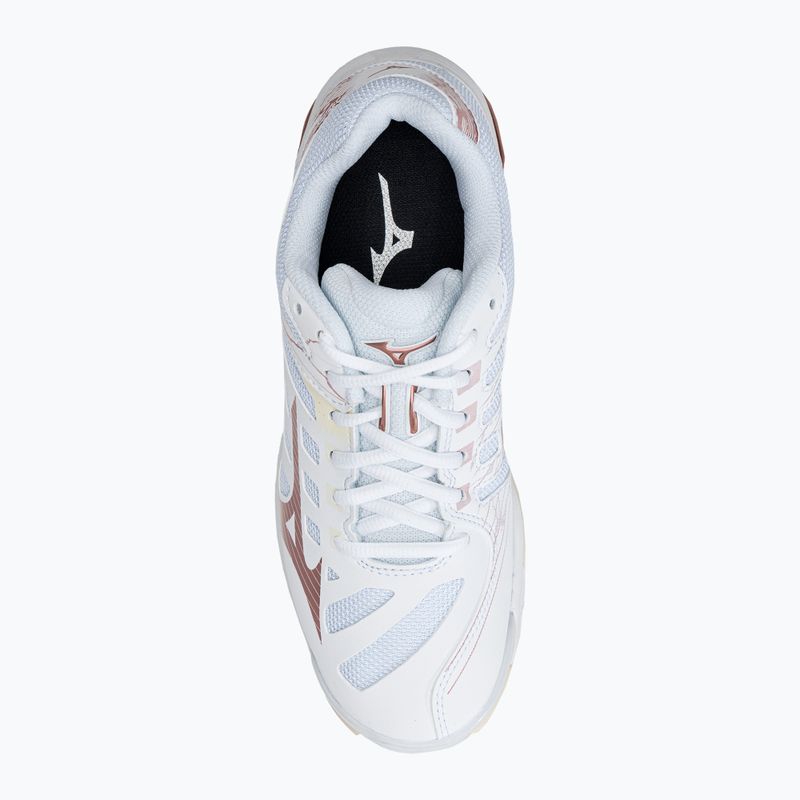 Scarpe da pallavolo da donna Mizuno Wave Voltage bianco V1GC216036 6