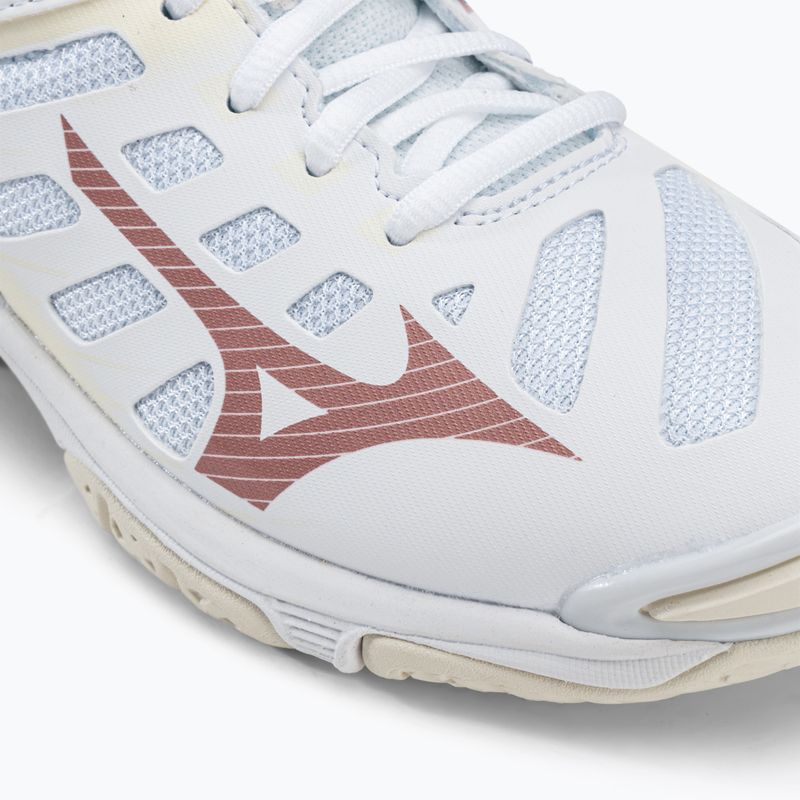 Scarpe da pallavolo da donna Mizuno Wave Voltage bianco V1GC216036 7
