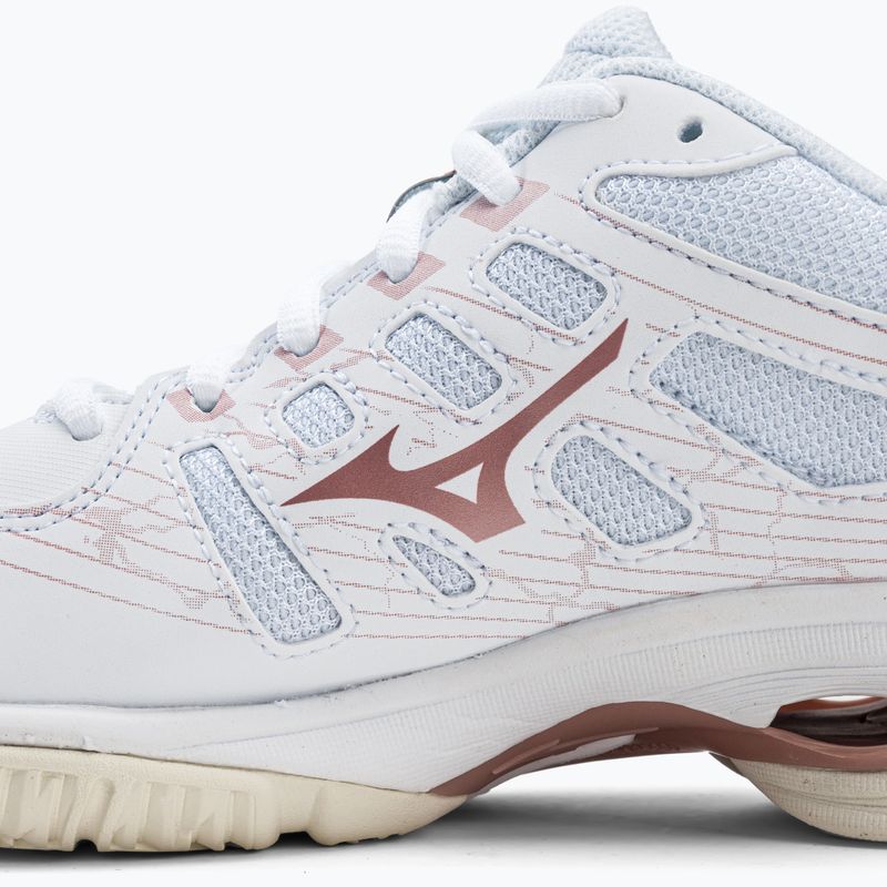 Scarpe da pallavolo da donna Mizuno Wave Voltage bianco V1GC216036 10