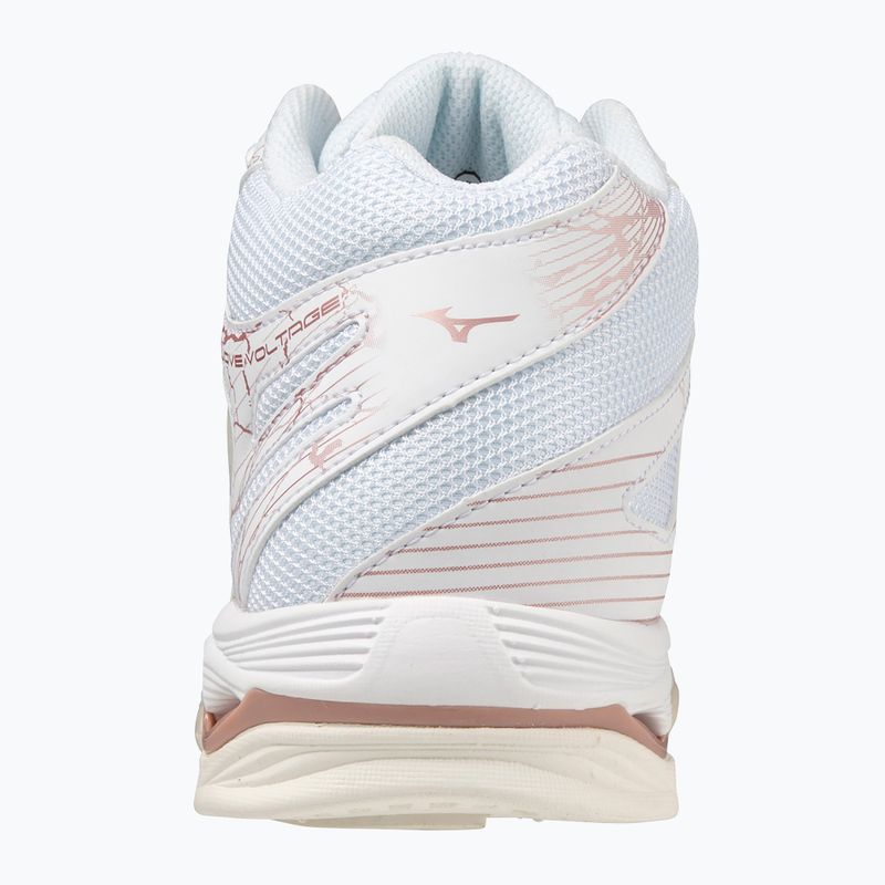 Scarpe da pallavolo donna Mizuno Wave Voltage Mid bianco V1GC216536 8