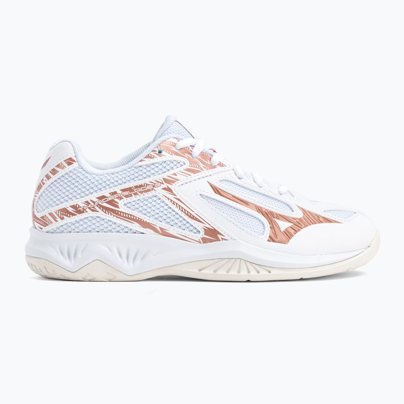 Scarpe da pallavolo donna Mizuno Thunder Blade 3 bianco V1GC217036 2