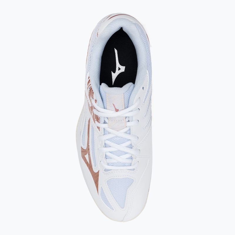 Scarpe da pallavolo donna Mizuno Thunder Blade 3 bianco V1GC217036 6