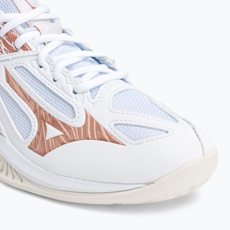 Scarpe da pallavolo donna Mizuno Thunder Blade 3 bianco V1GC217036 7