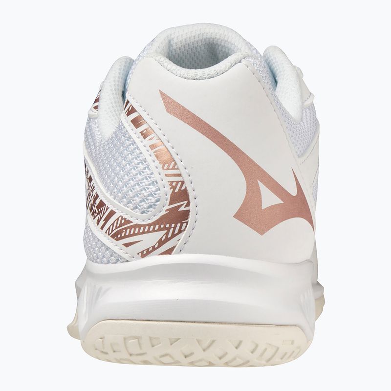 Scarpe da pallavolo Mizuno Lightning Star Z6 bambino bianco V1GD210336 11
