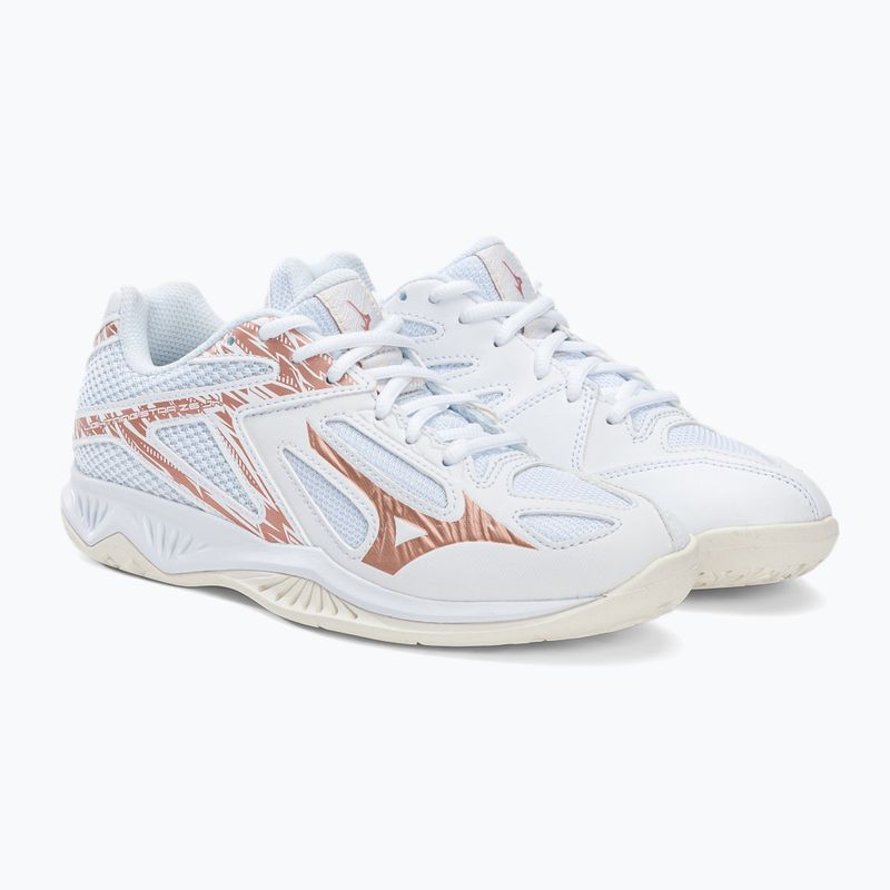 Scarpe da pallavolo Mizuno Lightning Star Z6 bambino bianco V1GD210336 4