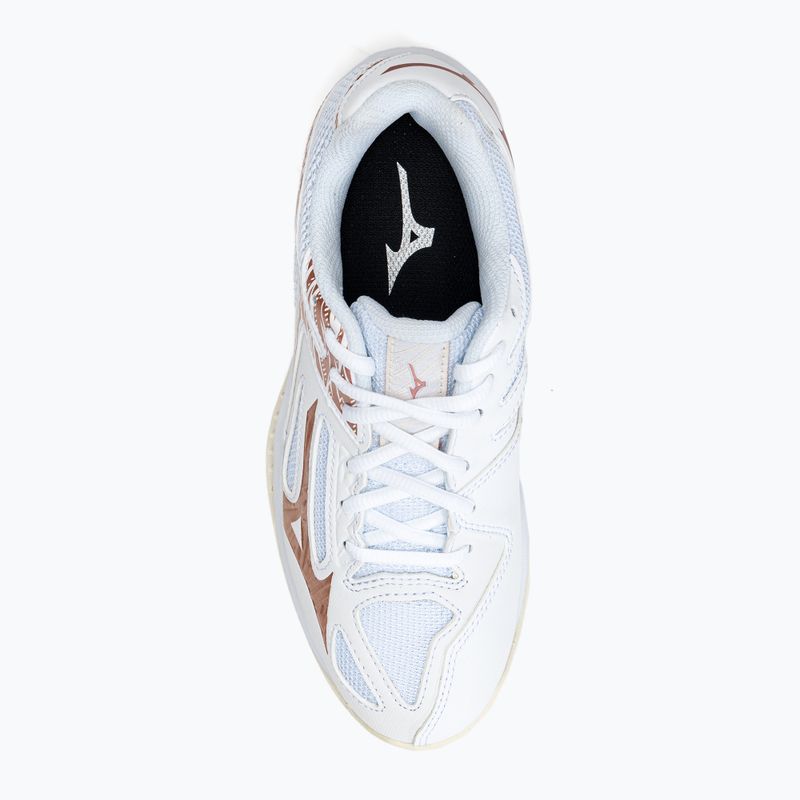 Scarpe da pallavolo Mizuno Lightning Star Z6 bambino bianco V1GD210336 6