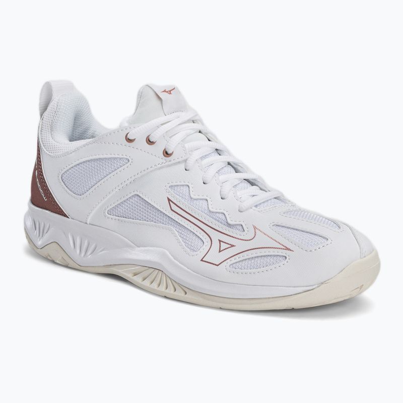 Scarpe da pallamano da donna Mizuno Ghost Shadow bianco