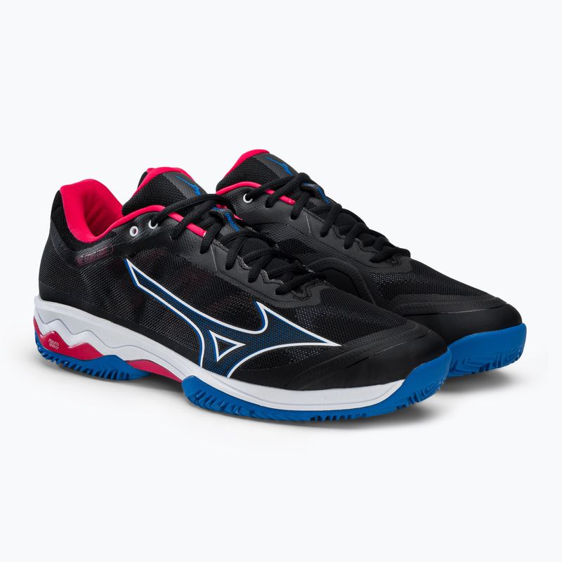 Scarpa Mizuno Wave Exceed Light CC Padel uomo nero 61GB222210 4