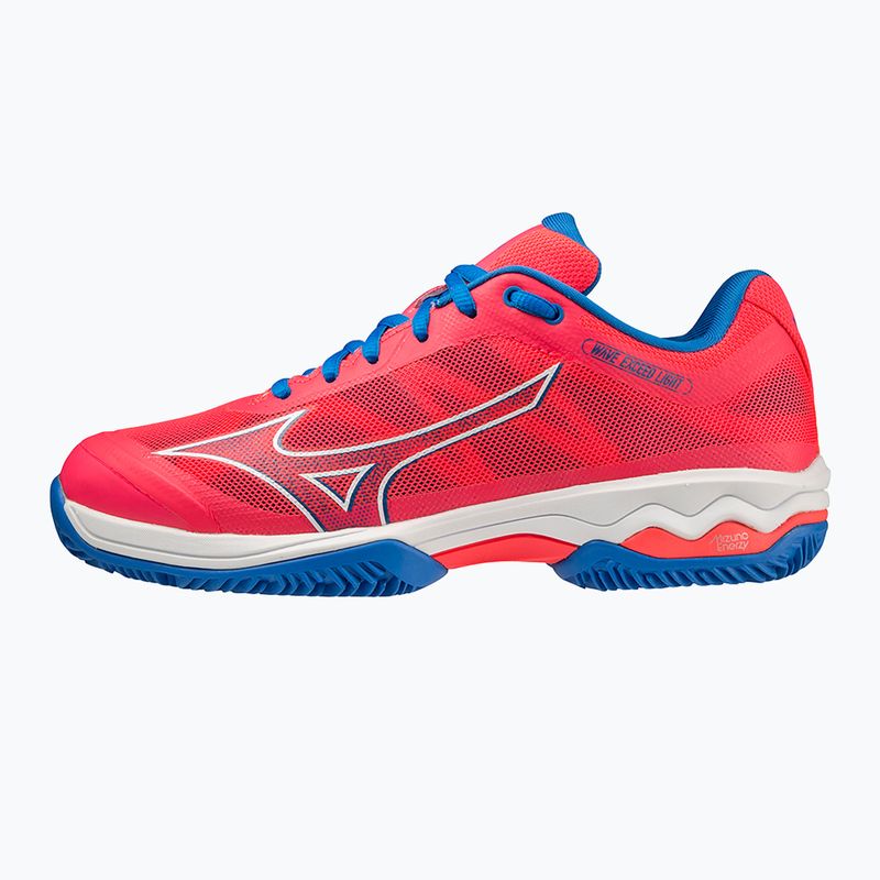 Scarpe da padel donna Mizuno Wave Exceed Light CC Padel rosa 61GB222363 12