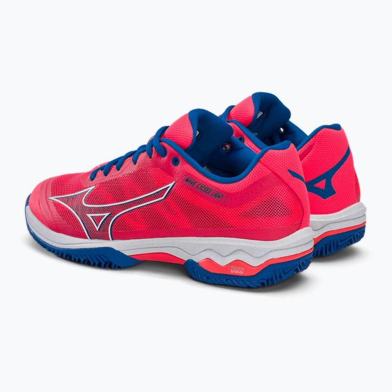 Scarpe da padel donna Mizuno Wave Exceed Light CC Padel rosa 61GB222363 3