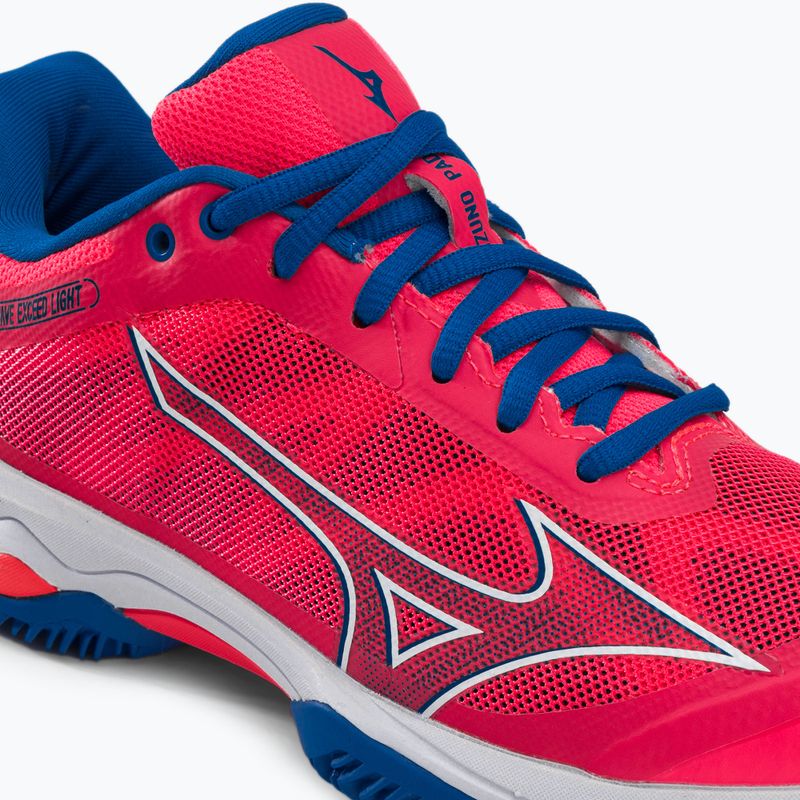 Scarpe da padel donna Mizuno Wave Exceed Light CC Padel rosa 61GB222363 9