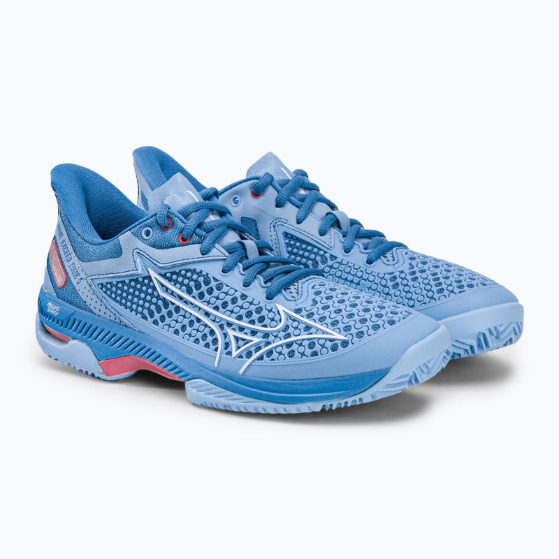 Scarpe da tennis da donna Mizuno Wave Exceed Tour 5 CC blu 61GC227521 5