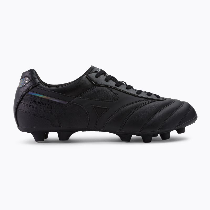 Scarpe da calcio Mizuno Morelia II Elite MD nero/iridescente da uomo 2