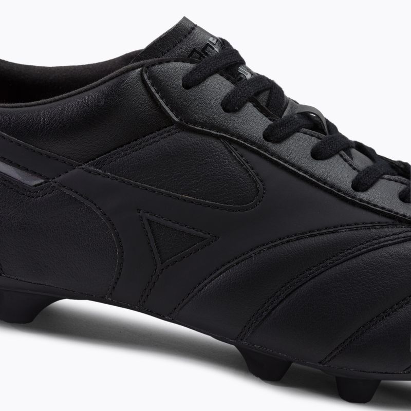 Scarpe da calcio Mizuno Morelia II Elite MD nero/iridescente da uomo 7