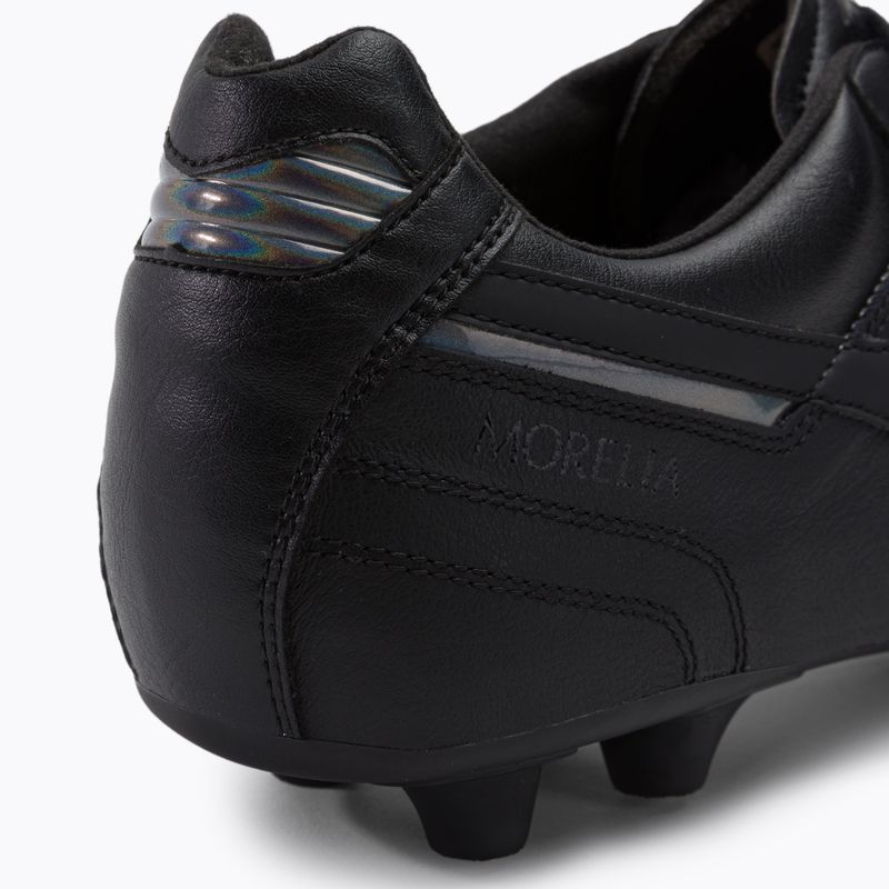 Scarpe da calcio Mizuno Morelia II Elite MD nero/iridescente da uomo 9