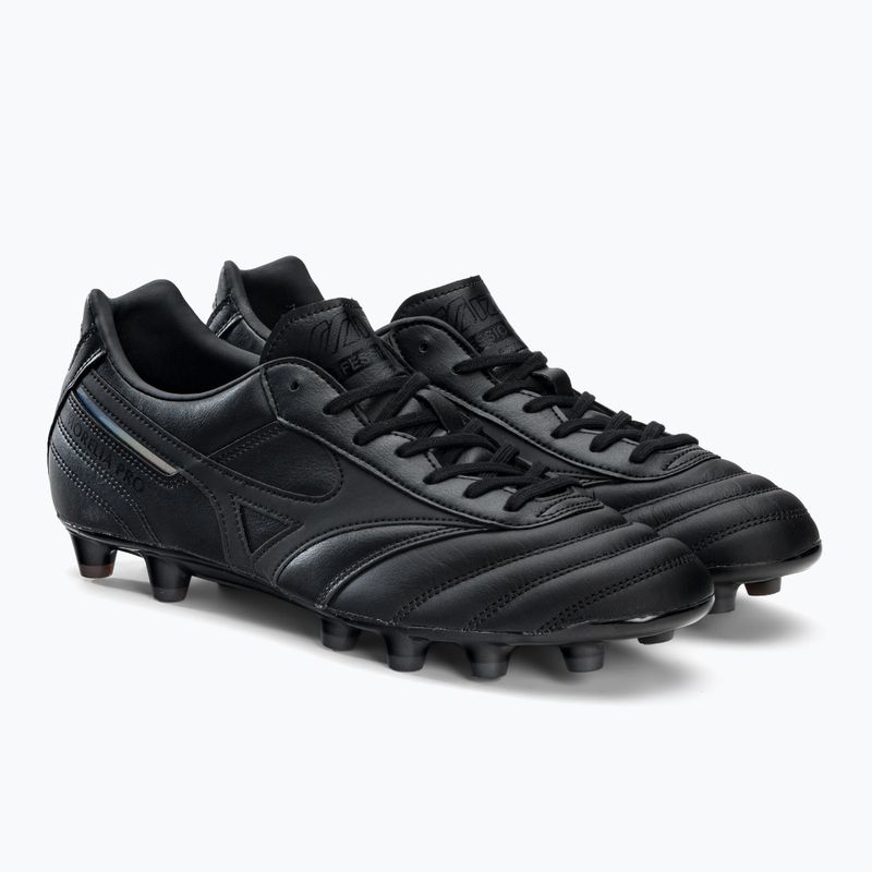 Scarpe da calcio Mizuno Morelia II Pro MD nero P1GA221399 4