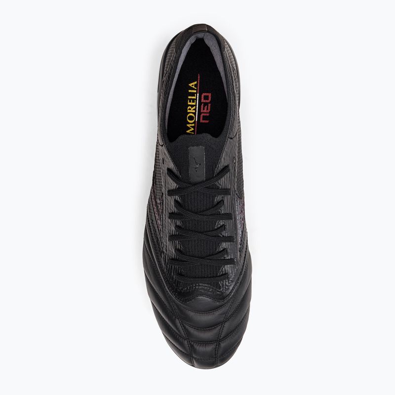 Scarpe da calcio Mizuno Morelia Neo III Beta Elite Mix nero P1GC229199 6