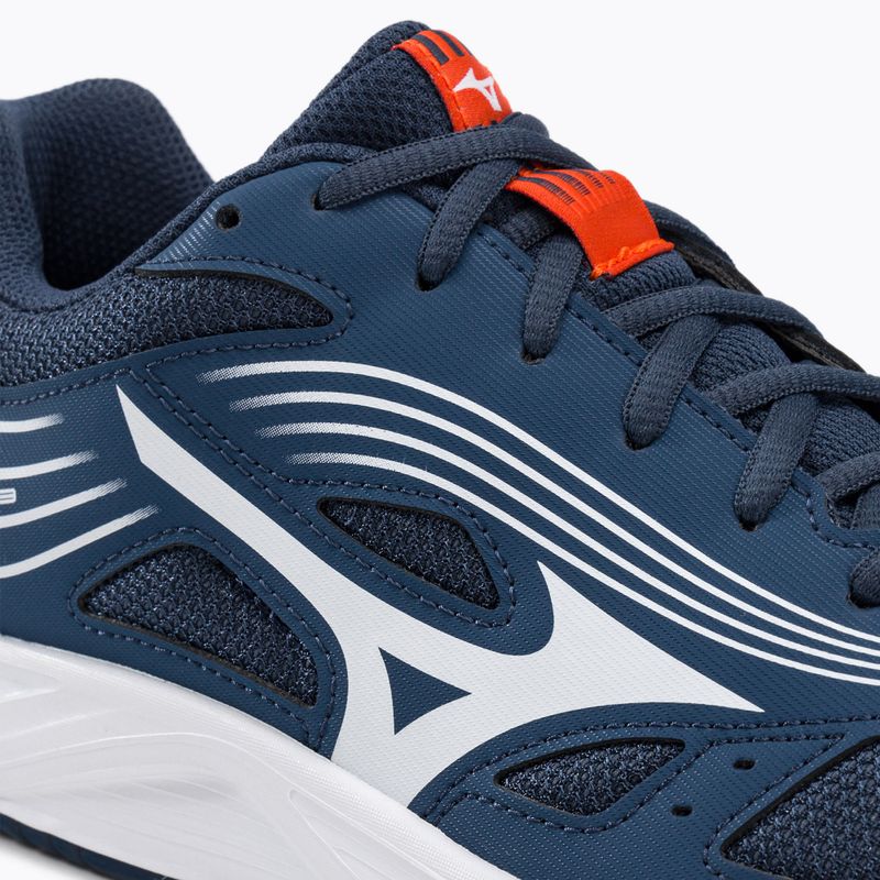 Scarpe da pallavolo Mizuno Cyclone Speed 3 blu e bianche V1GA218021 11
