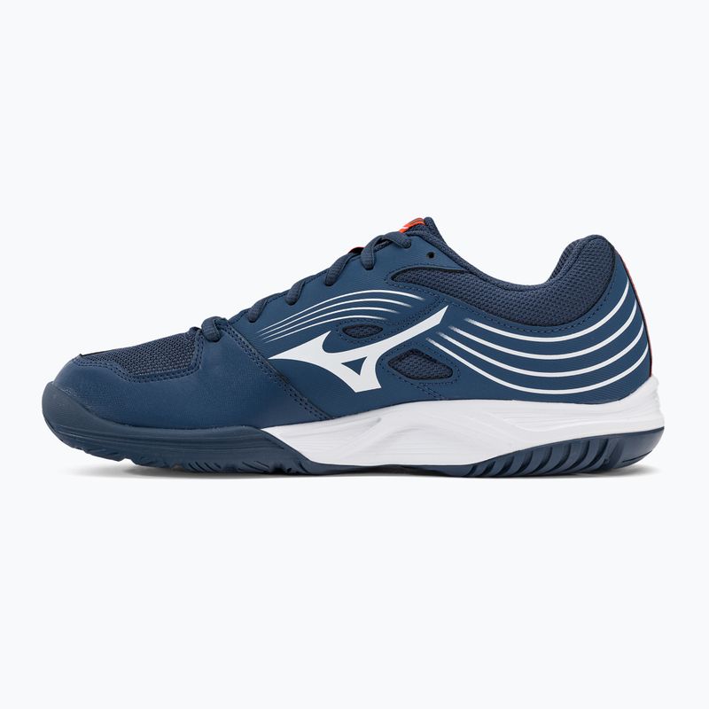 Scarpe da pallavolo Mizuno Cyclone Speed 3 blu e bianche V1GA218021 3