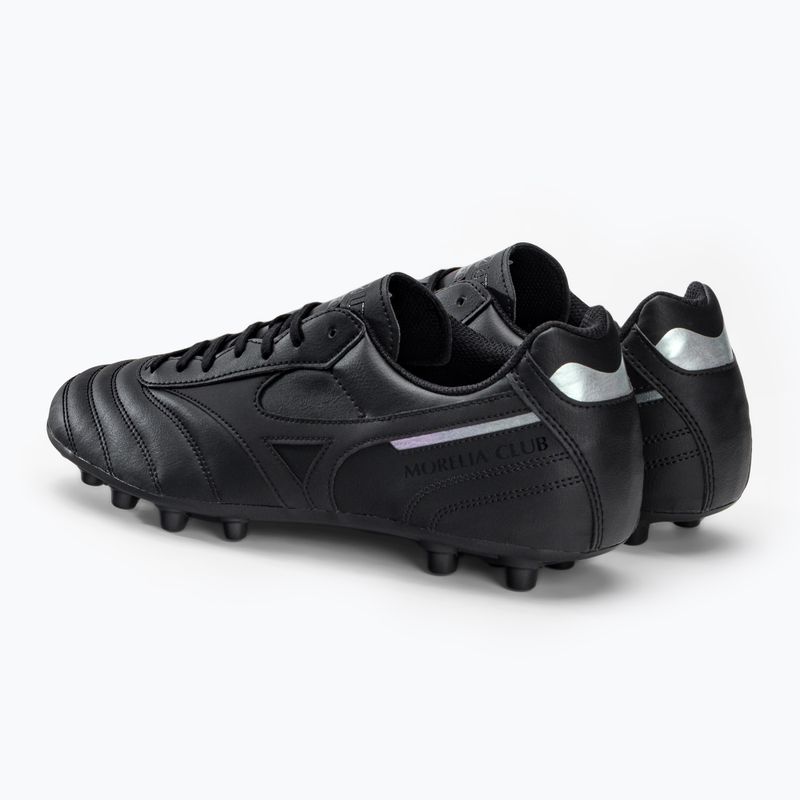 Scarpe da calcio Mizuno Morelia II Club AG uomo nero P1GA221799 3