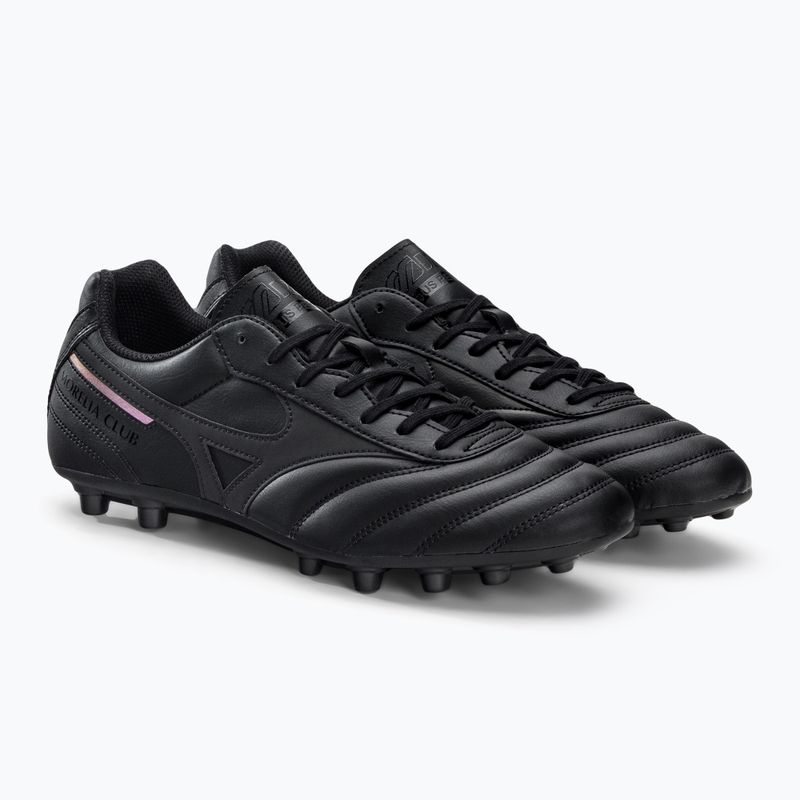 Scarpe da calcio Mizuno Morelia II Club AG uomo nero P1GA221799 4