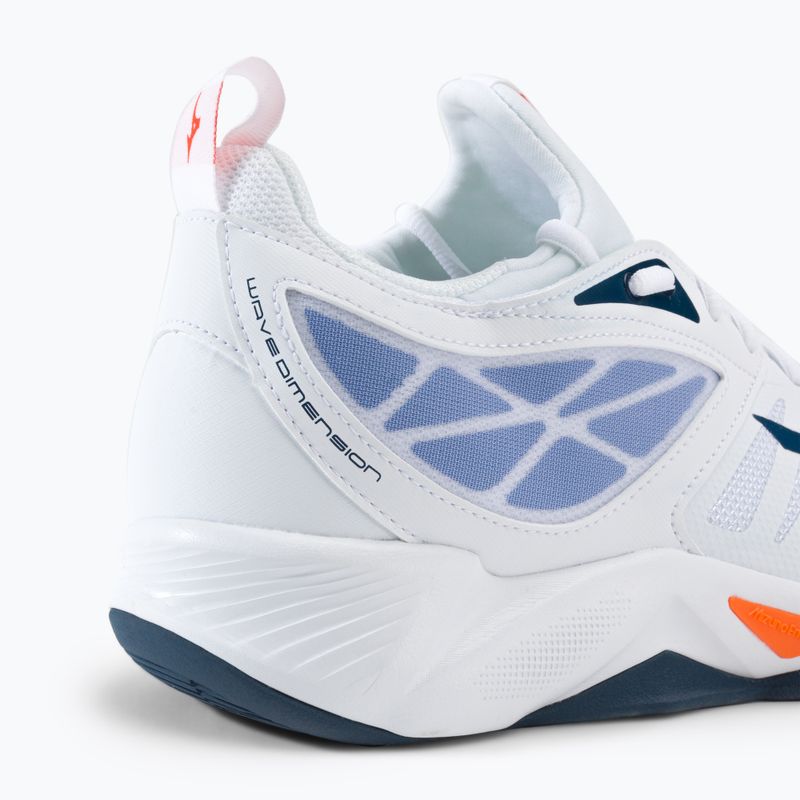 Scarpe da pallavolo uomo Mizuno Wave Dimension bianco V1GA224022 7