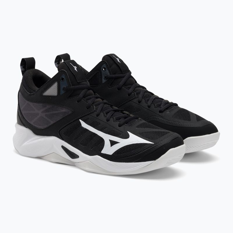 Scarpe da pallavolo da uomo Mizuno Wave Dimension Mid nero V1GA224501 5
