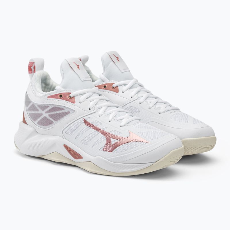 Scarpe da pallavolo donna Mizuno Wave Dimension bianco V1GC224036 4