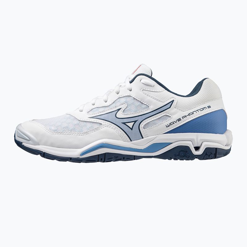 Scarpe da pallamano da uomo Mizuno Wave Phantom 3 bianco X1GA226022 13