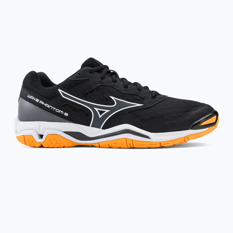 Scarpe da pallamano da uomo Mizuno Wave Phantom 3 nero X1GA226044 2