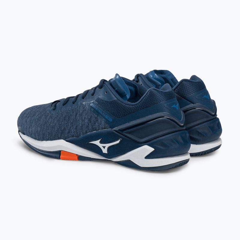 Scarpe da pallamano da uomo Mizuno Wave Stealth Neo blu navy X1GA200021 3