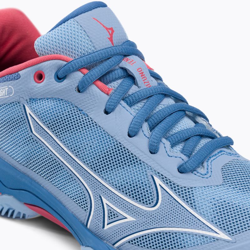 Scarpe da tennis da donna Mizuno Wave Exceed Light CC blu 61GC222121 9