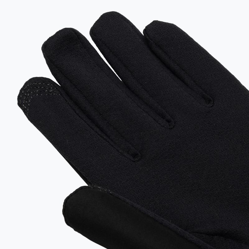 Guanti da corsa Mizuno Wind Guard nero 5
