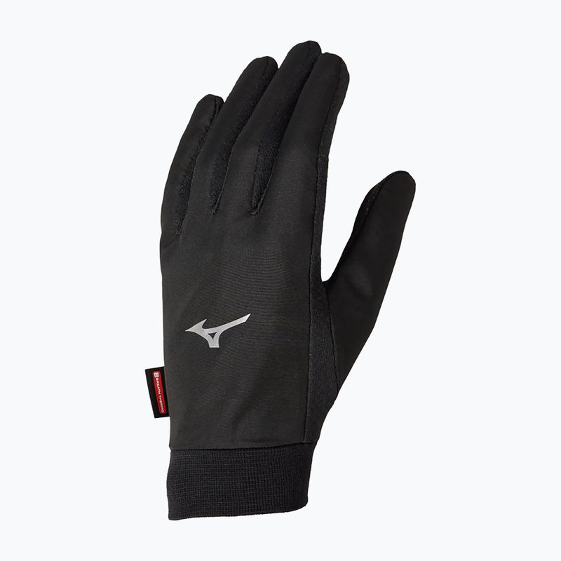 Guanti da corsa Mizuno Wind Guard nero 2