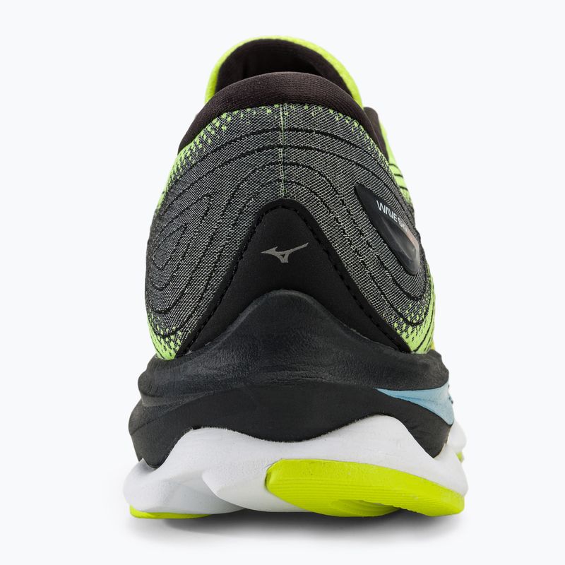 Scarpe da corsa da uomo Mizuno Wave Sky 6 neo lime skywriting/nero 6