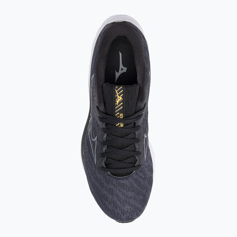 Scarpe da corsa da uomo Mizuno Wave Rider 26 2E odyssey grigio/grigio metallizzato/pale marigold 7