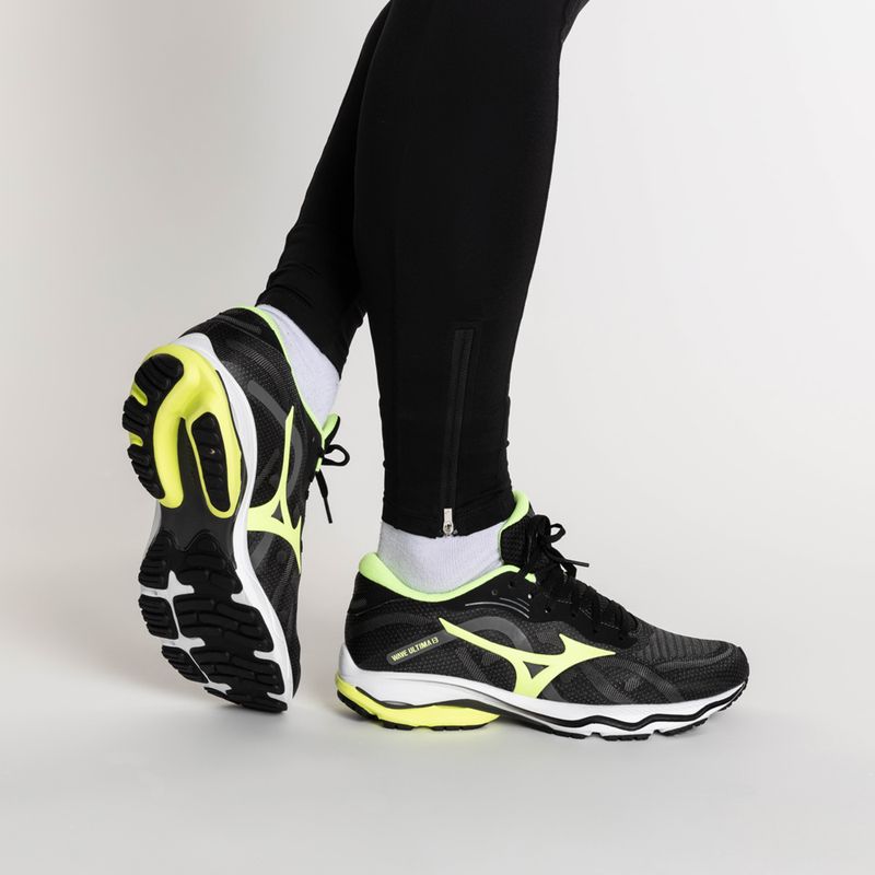 Scarpe da corsa da uomo Mizuno Wave Ultima 13 nero J1GC221852 2