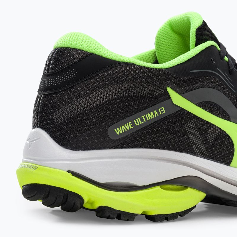 Scarpe da corsa da uomo Mizuno Wave Ultima 13 nero J1GC221852 8
