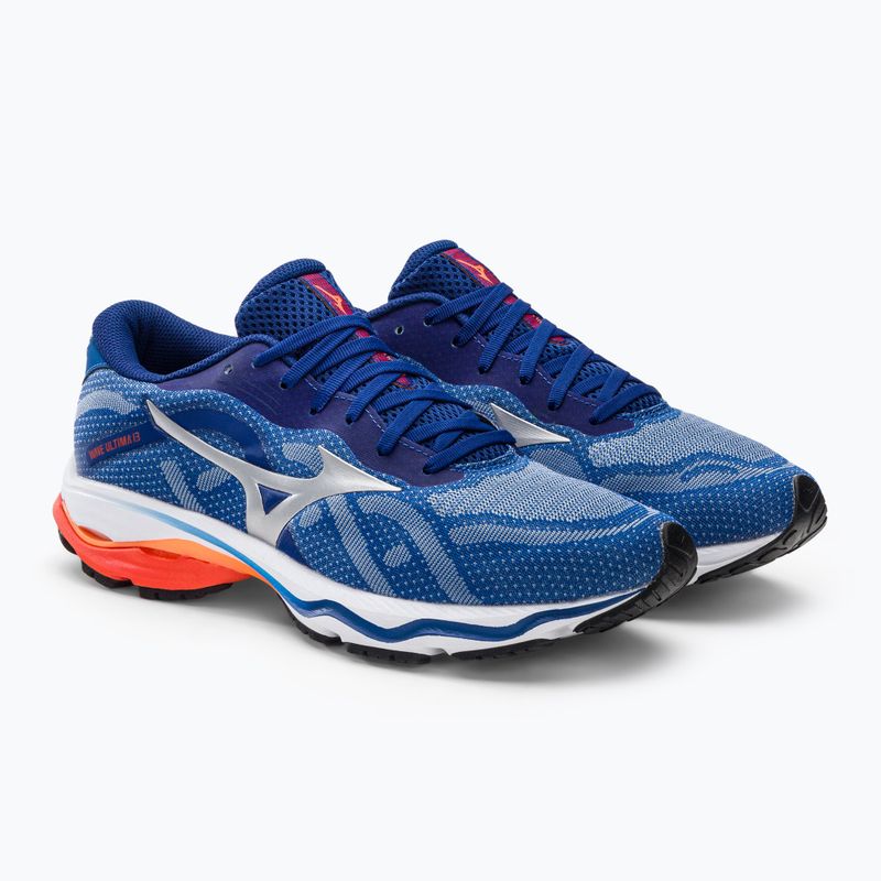 Scarpe da corsa da uomo Mizuno Wave Ultima 13 blu J1GC221853 4