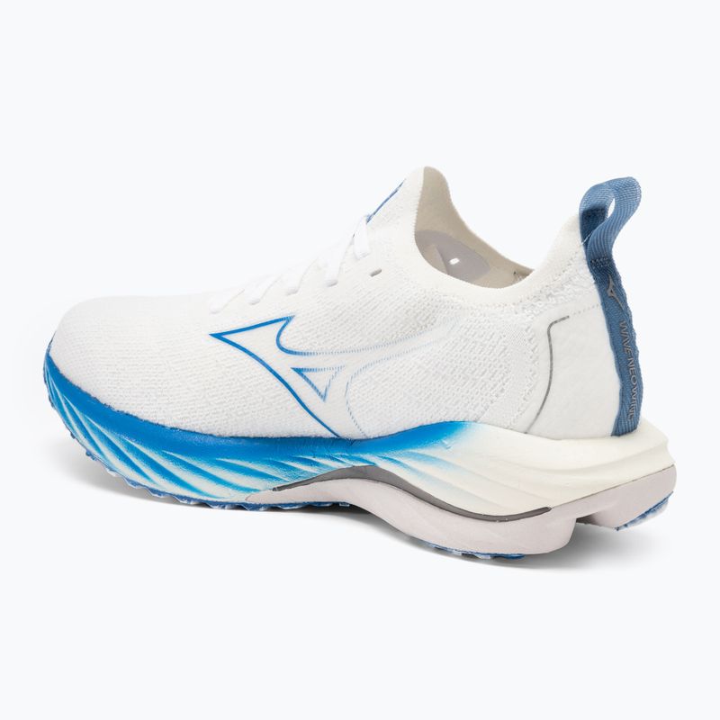 Scarpe da corsa da uomo Mizuno Wave Neo Wind bianco/8401 c/blu pace 3